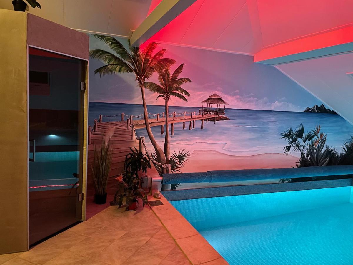 B&B Eibergen met privé zwembad en sauna Esterno foto